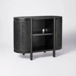 Portola Hills Caned Door Console With Shelves - Threshold™ Designed With Studio McGee -Threshold Furniture Outlet GUEST d8a3124a 3a6a 4b28 8cc4 73d0035a42d8