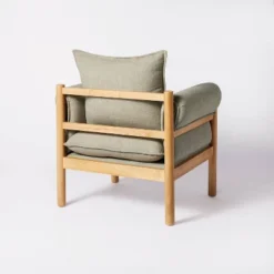 Arbon Wood Dowel Accent Chair With Cushion Arms - Threshold™ Designed With Studio McGee 8 Arbon Wood Dowel Accent Chair With Cushion Arms - Threshold™ Designed With Studio McGee -Threshold Furniture Outlet GUEST d9150c7b aece 4f3c 8d87 90a428d31cc5