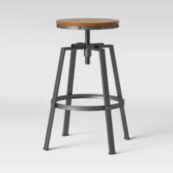 Lewiston Adjustable Swivel Barstool - Threshold™ -Threshold Furniture Outlet GUEST df723cda 86b6 4e6b b5c9 27ac49310540