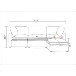 4pc Allandale Modular Sectional Sofa Set Gray - Threshold™ -Threshold Furniture Outlet GUEST e98f9434 244c 4a06 a88e b03b6016a2f1