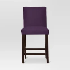 25" Velvet Parsons Counter Height Barstool Wood - Threshold™ 18 25" Velvet Parsons Counter Height Barstool Wood - Threshold™ -Threshold Furniture Outlet GUEST f1980123 daa4 41ed 8e94 0c1b9ccd5da5