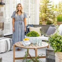 Wicker & Metal X Frame Patio Sofa - Gray - Threshold™ Designed With Studio McGee -Threshold Furniture Outlet GUEST f60ad95d ffa7 482d 8c82 ac828c1dba28