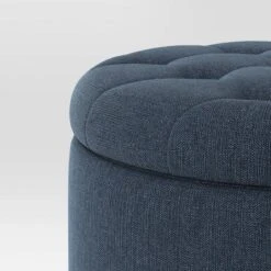 Tufted Round Storage Ottoman - Threshold™ -Threshold Furniture Outlet GUEST fe54b841 fb70 4c44 b0a1 3b168a4ddf00